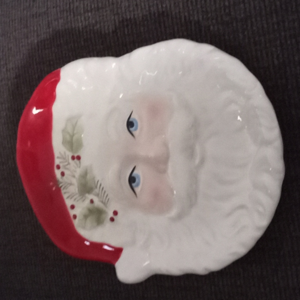 Lenox Santa Canape dish